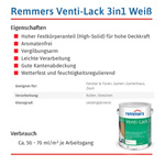 Remmers Venti-Lack 3in1 weiß (RAL 9016) 5 Liter