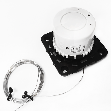 IMI Heimeier Thermostat-Kopf F weiß Ferneinsteller Kapillarrohr 2 m 2802-00.500