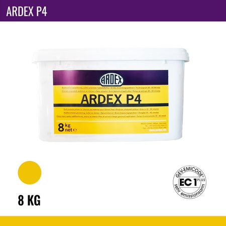  outlet ARDEX P4 Eimer  Haftbrücke Wand Decke Schnell 8 KG