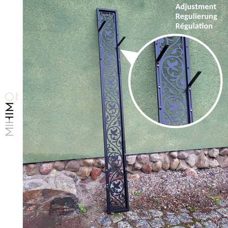 Florify Fenster-Blumenkastenhalter verstellbar 134 cm Nr. 7 Ornament 59690122