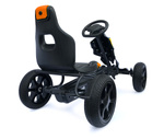 Großer Gokart mit Pedalen Schaumreifen - orange 