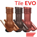 Dunstrohr TILE EVO DN 150 Braas Frankfurter Dachziegel