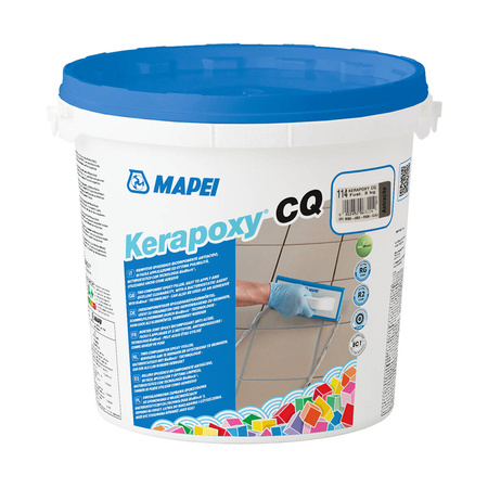 MAPEI Kerapoxy CQ  Epoxidharz Fugenmörtel Fliesen 3 KG Nr 114 Anthrazit