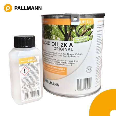 PALLMANN MAGIC OIL 2K ORIGINAL 1 Liter A/B Lösemittelfreies Parkettöl