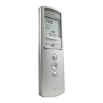 Somfy TELIS 6 CHRONIS 1805215  6-Kanal-Handsender mit Uhr Große LCD-Anzeige Pure