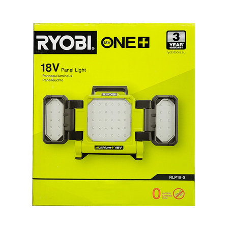 Ryobi RLP18-0 LED-Panel-Arbeitsleuchte 18 V ONE+ (ohne Akku)