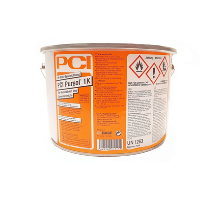 PCI Pursol® 1K Boden-Beschichtung Balkon Terrasse 5 kg Transparent