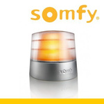 Somfy Orange Warnleuchte 9026830 24V mit io-Antenne