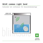SELVE commeo Light Send Funksender mit Lichtsensor für Glasscheibenmontage NEU