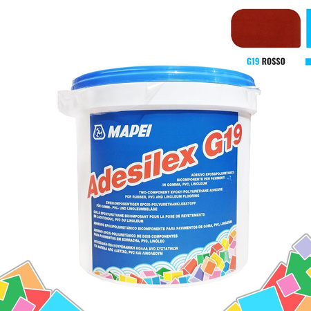 Mapei Adesilex G19 Rosso EPOXIDHARZ-POLYURETHANKLEBSTOFF 2K klebstoff 10 KG