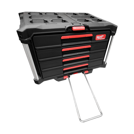 Milwaukee PACKOUT™ Werkzeugkasten mit 4 Schubladen 4932493189