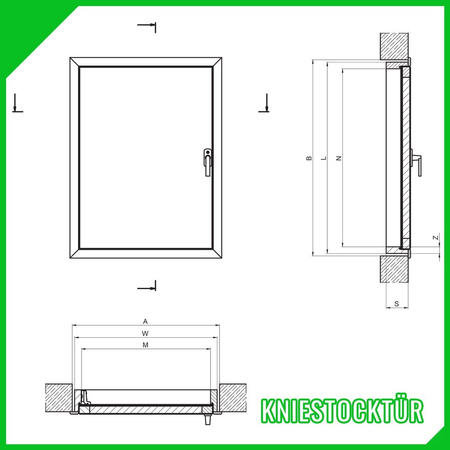 FAKRO DWK 70x90