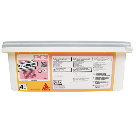 PCI Lastogum 4 kg Grau – Abdichtungsmasse für Feuchträume und Fliesenuntergründe