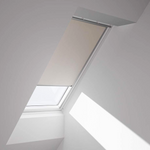 VELUX DKL S08 1085S Hellbeige Verdunkelungsrollo für Dachfenster114x140 cm