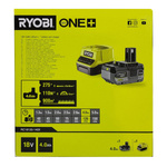 Ryobi RC18120-140X  18 V ONE+™ Akku-Set 4,0 Ah + Ladegerät