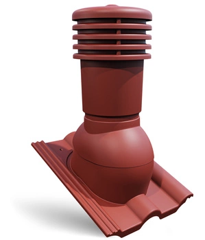 Bandloo VENTOS X – PLUS R Kastanie 150 mm – Dachentlüfter für Betonziegel