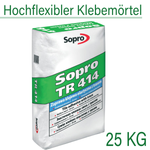 SOPRO TR 414 MittelBettmörtel Trasshaltig Flex Fliesen Mörtel 5-20 mm 25 KG