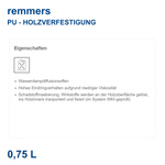 Remmers PU-HOLZVERFESTIGUNG Schadstofffixierung auf PU-Basis farblos 750 ml NEU