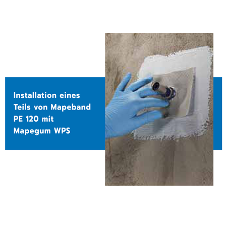 MAPEI Mapegum WPS Flächenabdichtung Abdichtung Verbundabdichtung 10 KG