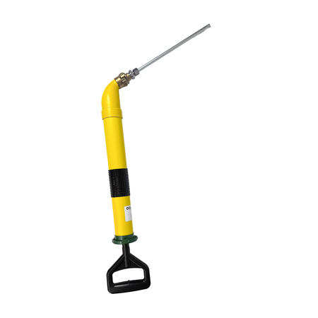 Bandloo Injektionsset: gebogene Handpumpe GEKA + Stutzen 10 mm