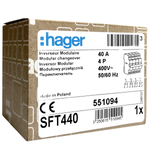 Wahlschalter Gruppenschalter SFT440 Hager 4P 40A Modularer Wechselrichter