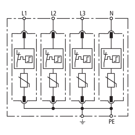 DEHNguard modular DG M TNS 275 952400 DEHN Schutzlösungen Überspannungsschutz 