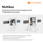 Heimeier Multibox RTL 9304-00.800 Rücklauftemperaturbegrenzung Ventil Thermostat