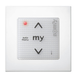 Somfy Smoove UNO IB+ Pure shine weiß Steuerung für Rolläden und Markisen