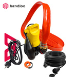 Bandloo JP50000: Set mit Jung U3KS Pumpe + 10m Schlauch + Zubehör + Verlängerung
