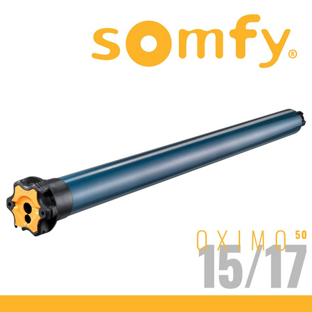 Somfy Oximo 50/60 io 15/17 Funk-Rohrmotor Antrieb Rollladenmotor Laufwerk 