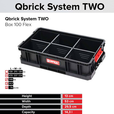Qbrick PROMO-SET 7 in 1 Mobile Werkstatt Werkstattwagen Rollbox Werkzeugkoffer