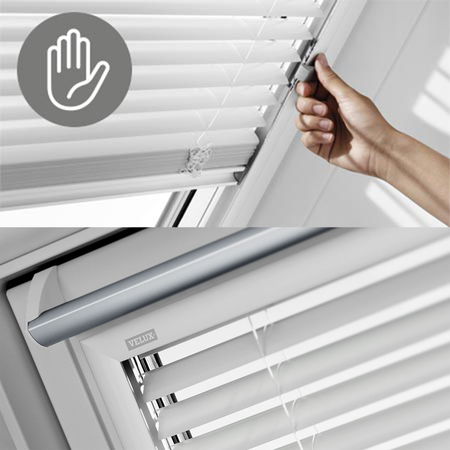 VELUX PAL M08 7001S Jalousie Jalousette Dachfenster 78x140cm Weiße