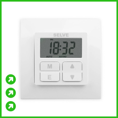 Selve Smarttimer Plus Rollladen Zeitschaltuhr Rollladenmotor Steuerung Bedienung