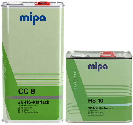 Mipa 2K-HS-Premium-Klarlack "CC8", +Härter(kurz)