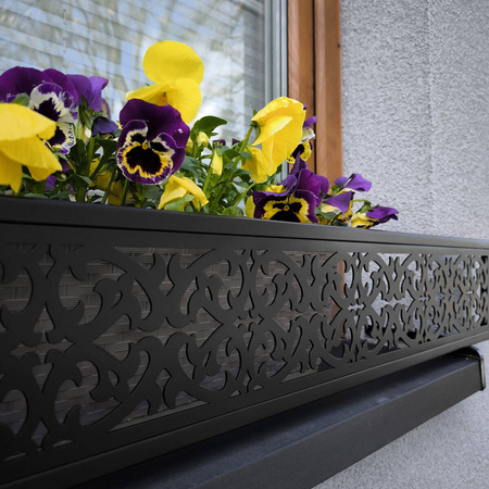 Blumenkastenhalterungen für die Fensterbank Fensterbank-Absturzsicherung Fenstergitter Blumenkästen Verschiedene Modelle und Größen