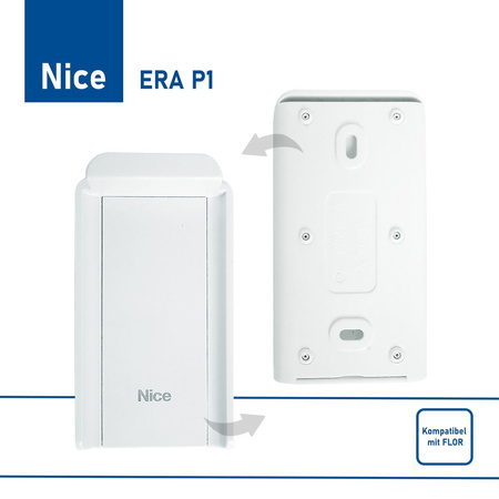 NICE ERA P1 Einkanalige Fernsteuerung Reichweite 30 m Erreichen 433,92Mhz - FLOR