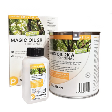 PALLMANN MAGIC OIL 2K ORIGINAL 1 Liter A/B Lösemittelfreies Parkettöl