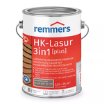 REMMERS HK-LASUR 3in1 PLUS Holzschutzlasur außen 2,5 L – Silber-Grau