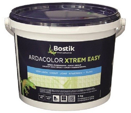 BOSTIK ARDACOLOR XTREM EASY Epoxidharz Fugenmasse 5 KG mittelgrau