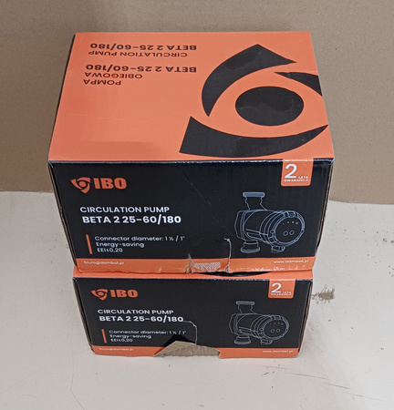 outlet IBO Energieeffiziente Elektronische Heizungspumpe BETA 2 25-60/180