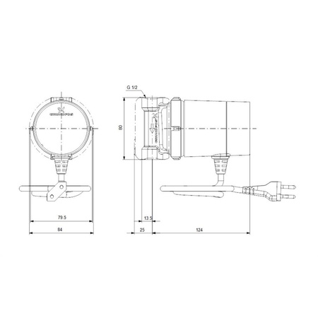 Grundfos Pumpe COMFORT 15-14 B TDT 93093537 Zirkulationspumpe