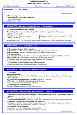 outlet UZIN KR 516 2-K Kleben von Winkelschienen, Nagelleisten 2 x 300 ml