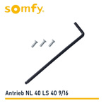 Somfy NL40 LS 40 9/16 VVF Kabel 2,5m Rollladen Minirollläden Zubehör Inklusive