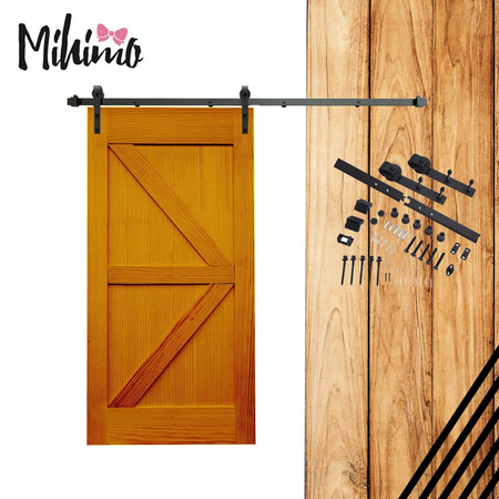 Robust Schiebetürsystem Schiebetürbeschlag Laufschiene Holz Barn Door Schlichte