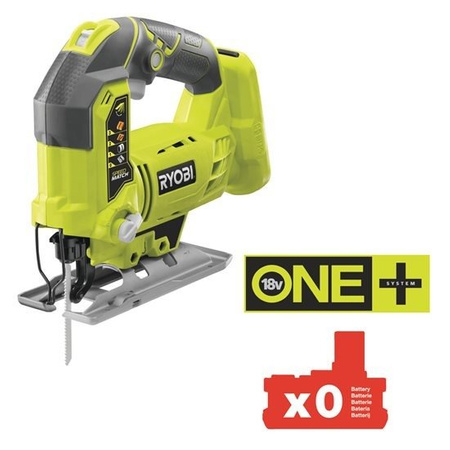 Ryobi R18JS-0 One + 18V Säge Gratis 2 Sägeblätter + Inbusschlüsse
