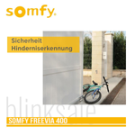 Outlet Somfy FREEVIA 400 Schiebetorantrieb Set mit Zubehör einfache Installation