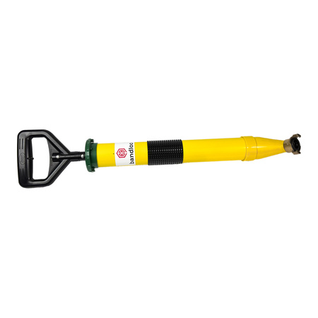 Bandloo Injektionsset: gebogene Handpumpe GEKA + Stutzen 10 mm