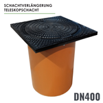OUTLET Kanaldeckel Schachtverlängerung DN400 Schachtdeckel Rohr Kontrollschacht