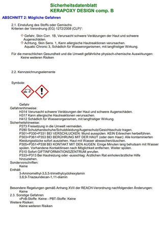 MAPEI Kerapoxy Design - Epoxidharzfugenmörtel Fango 136 3 KG