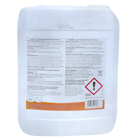 outlet CAPAROL Capatox Algen Pilze Schimmelbefall Moss Biozid-Lösung 5 L